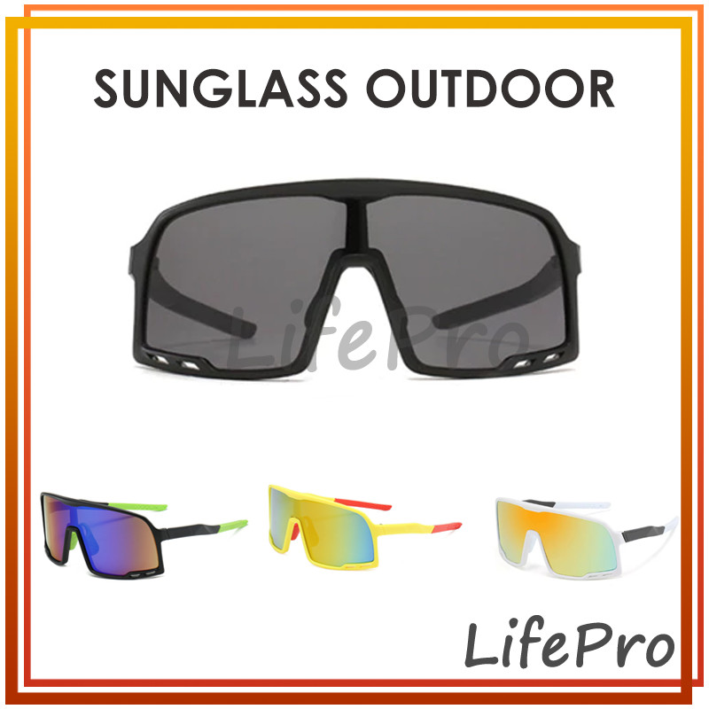 Kacamata Sepeda Olahraga Outdoor Pria Wanita Kacamata Pelindung Bersepeda