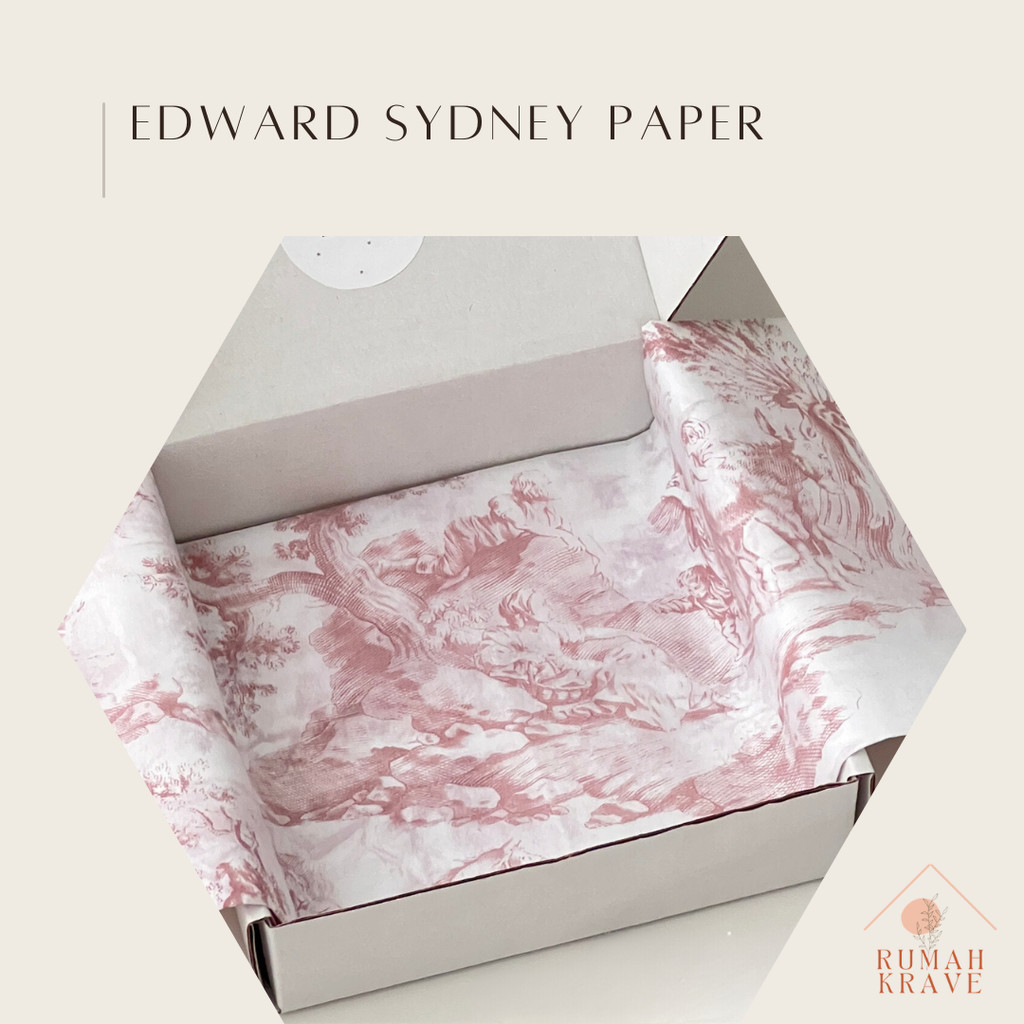 

RUMAH KRAVE- Edward Sydney Paper Kertas Tissue Tipis Buket Baju Kado