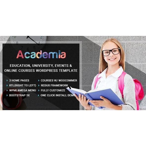 Academia – Education Center WordPress Theme - Wordpress Theme