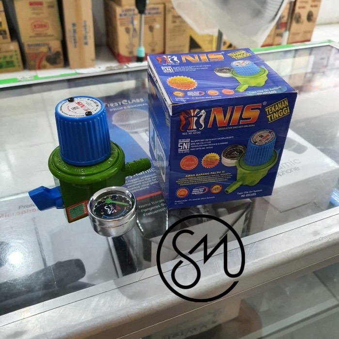 regulator Gas Nis High pressure / tekanan tinggi