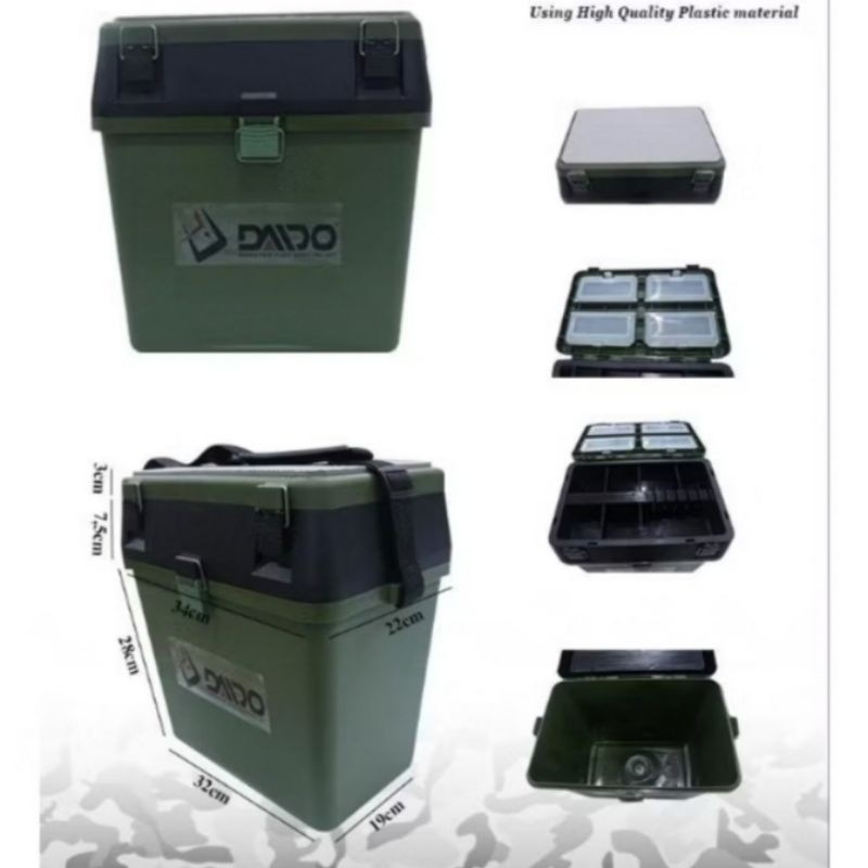 Tackle Box Pancing Multifungsi Daido ZY002 AA01