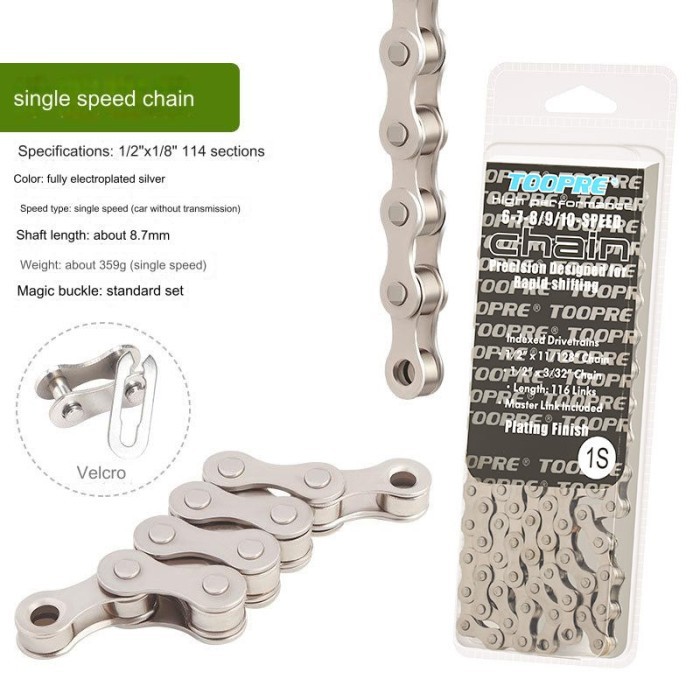 Toopre Rantai Sepeda Lipat MTB Roadbike Fixie Speed 1 sampai 12 Speed