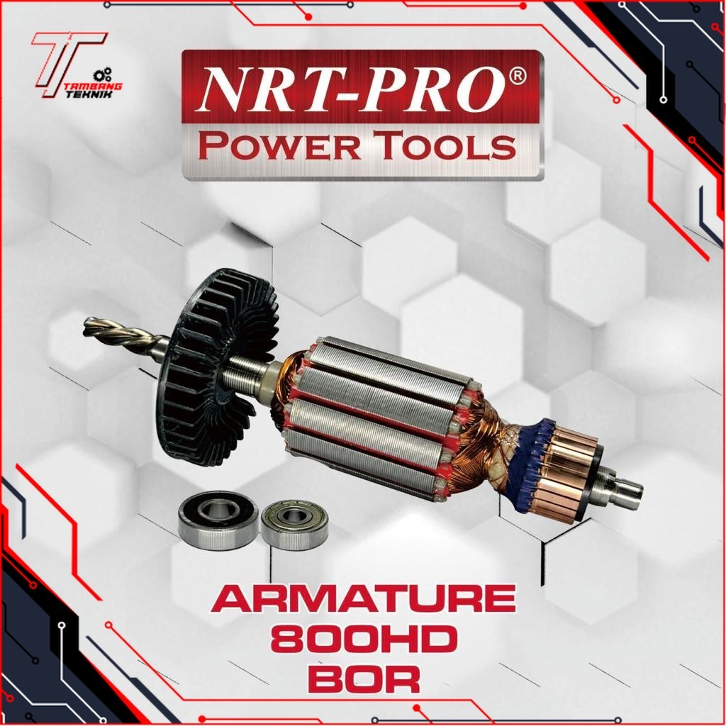 ARMATURE / ANGKER BOR BETON 13MM 800 HD NRT-PRO