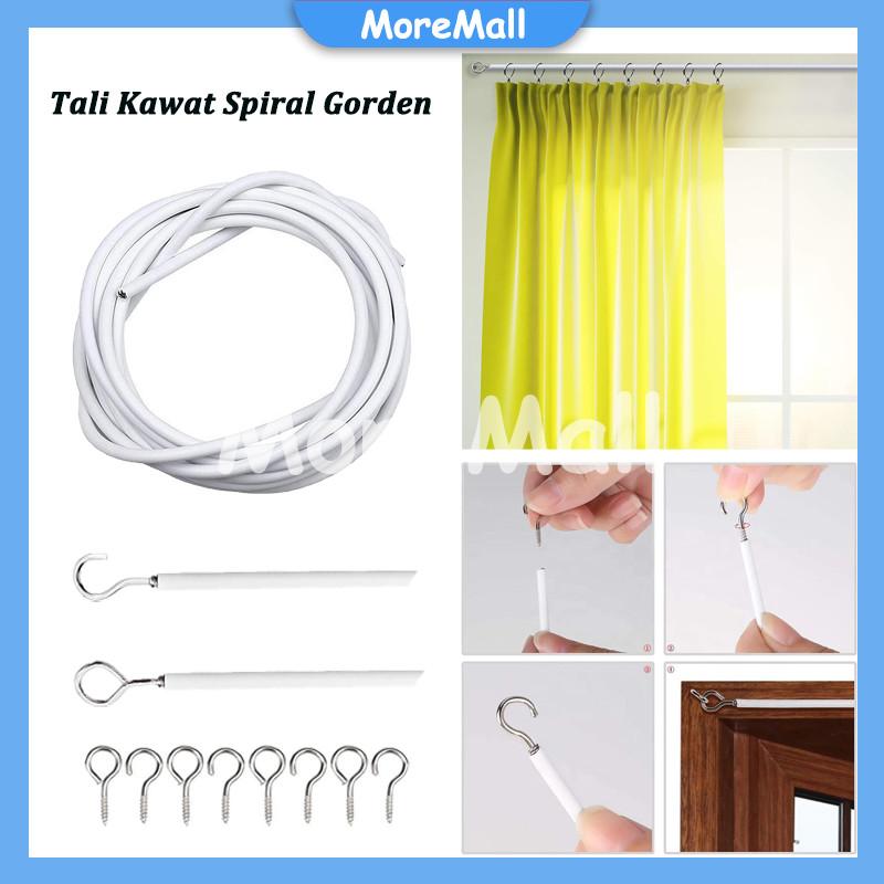 Kawat Spiral Gorden Dapur/Tali Kawat Spiral Gorden