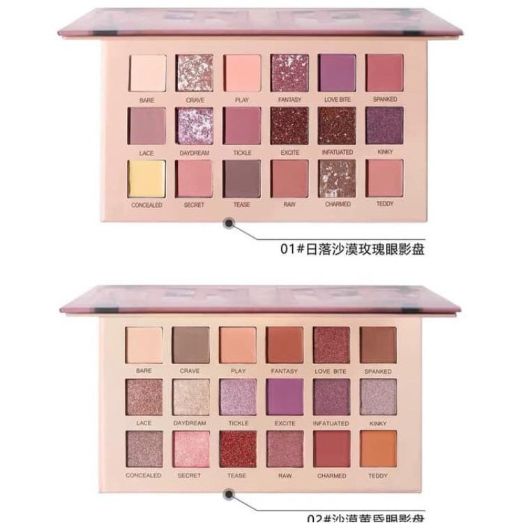 (READY & ORI) NOVO 5269 Cinderella's Crystal Eyeshadow Palette 4 Colors