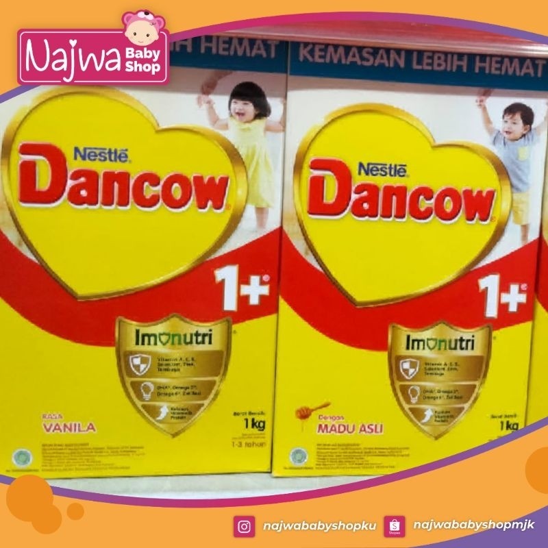 

Susu Dancow 1+ Madu/Vanila 1kg