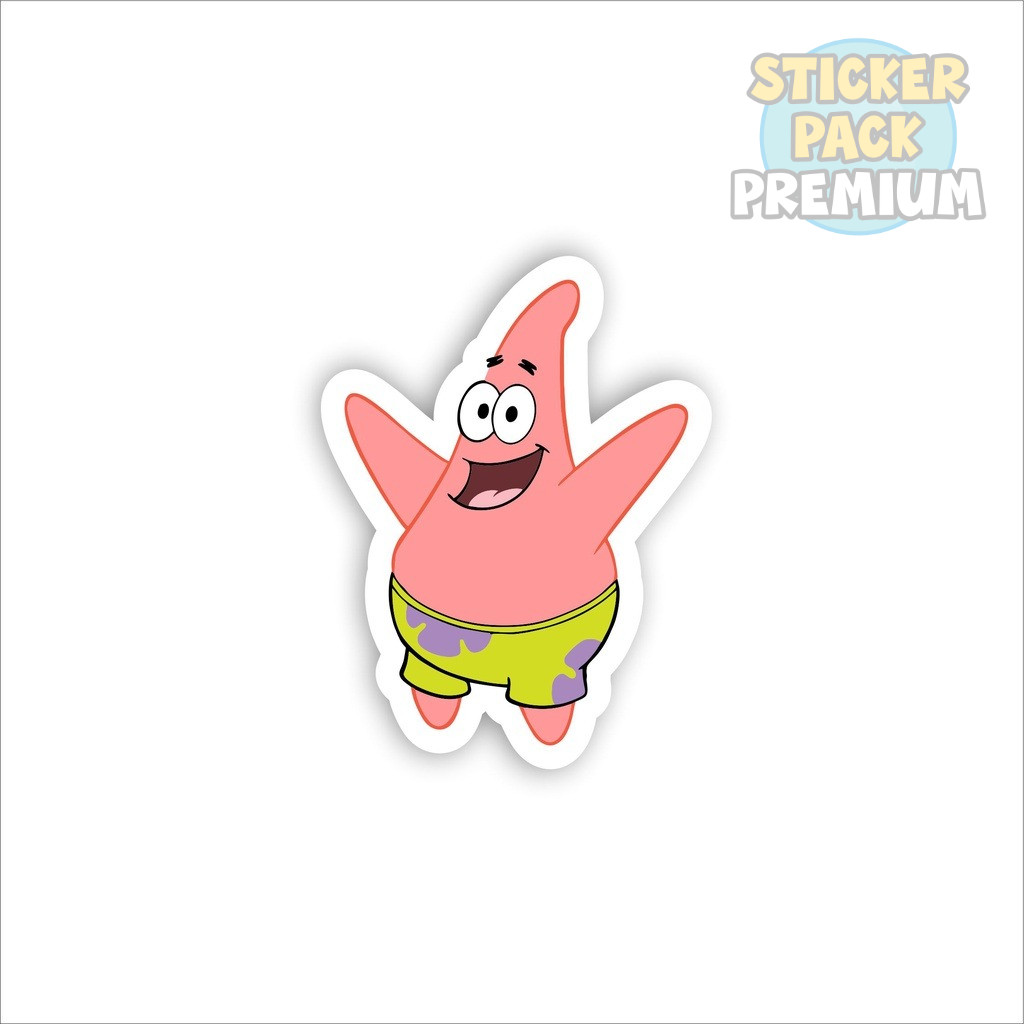 

Stiker Sticker Patrick Star Black White Case PhoneLogo Brand Skate Surf Band Aesthetic Grosir Murah Pop Art Clothing Basic Daily Tumblr Laptop Motor Helm HP Casing Striping Tempel Label Merk Dinding Graftac Vinyl High Quality decal