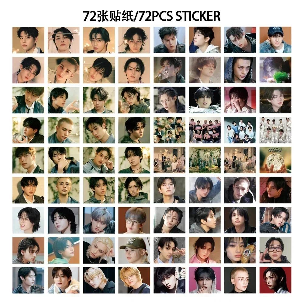 

New 127PCS Kpop SKZ Boy Stickers Photocard HOLLOW New Album Korean Star Lomo Cards Photo Print Card Set Fans Collection Postcard