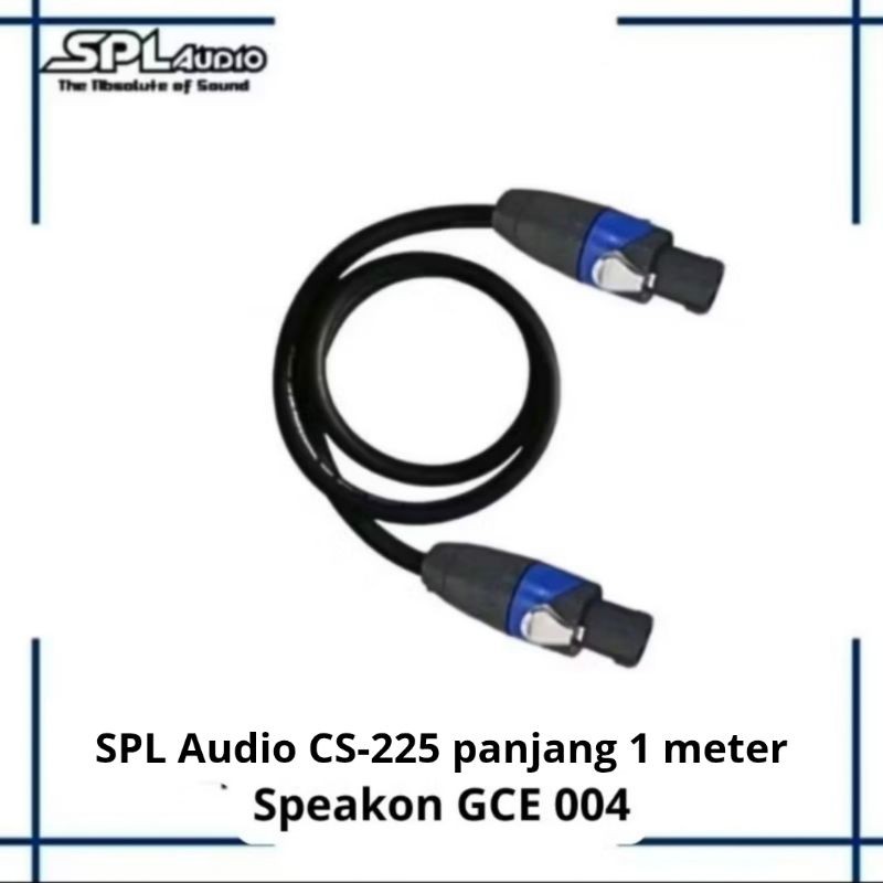 SPL Audio Custom Kabel Speaker CS-225 panjang 1 meter
