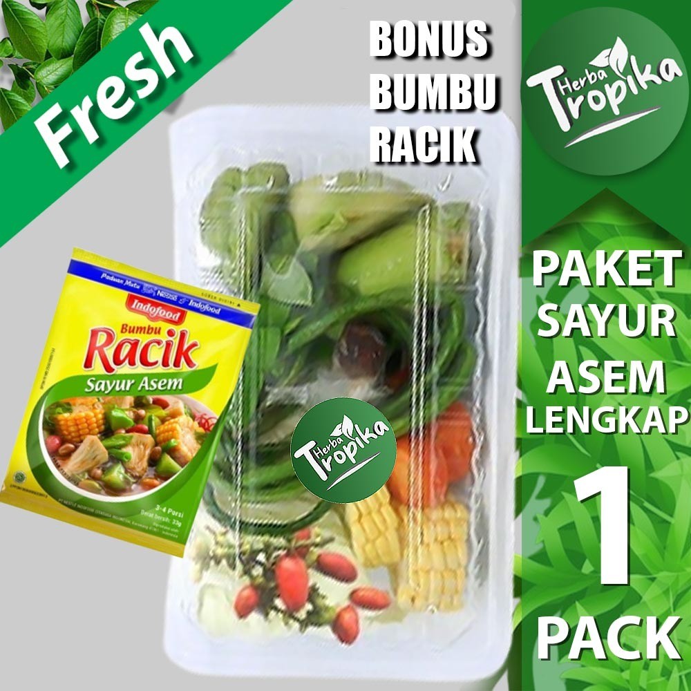 

Promo Paket Sayur Asem Fresh Murah Bonus Bumbu Racik Toko Herba Tropika