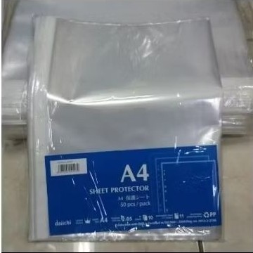 

(PAK) PP Pocket A4 Daiichi Isi 50 Lembar / Sheet Protector A4 DaichiCO