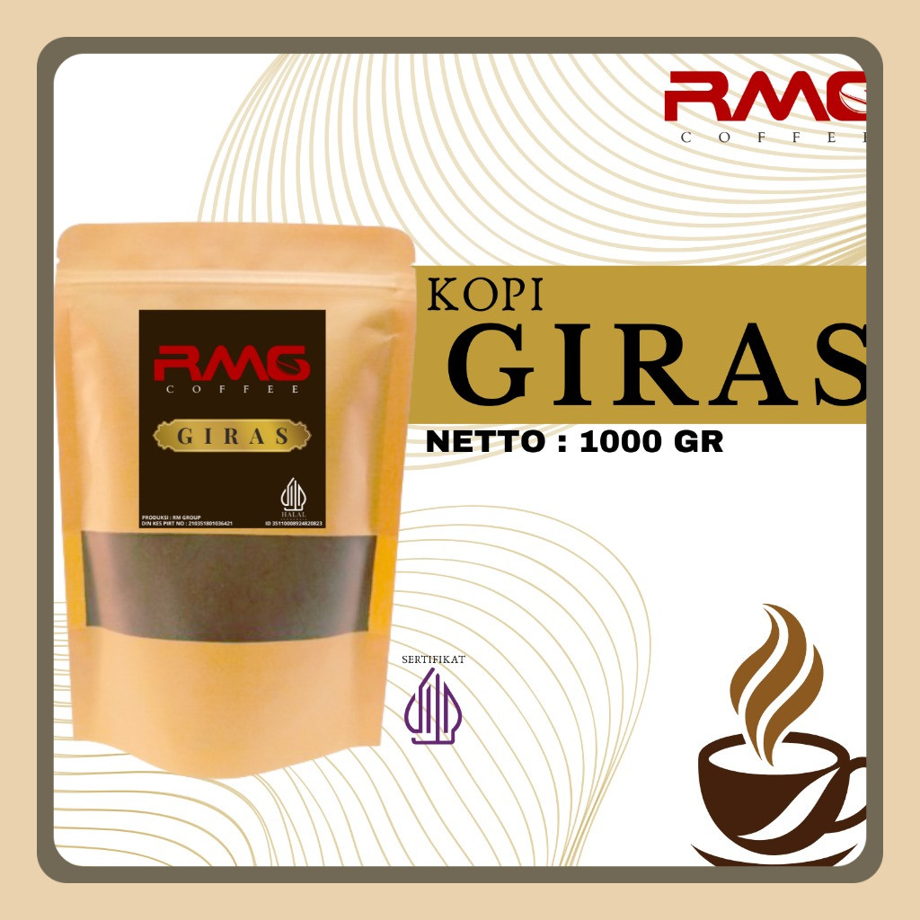 

Kopi Bubuk Giras Special 1 kg Dijamin Mantap Sudah Terbukti