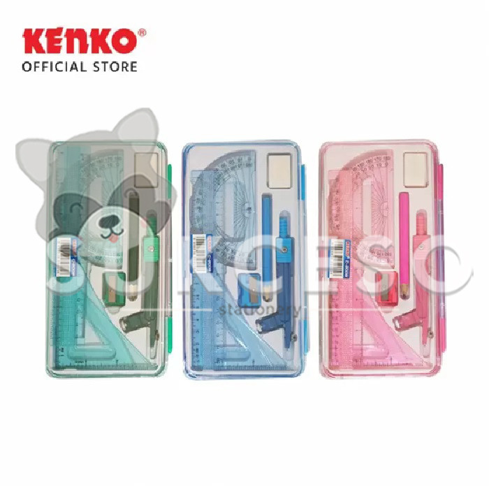 

KENKO Compass Geometrical Jangka Set C-2008 - Paket Penggaris Murah