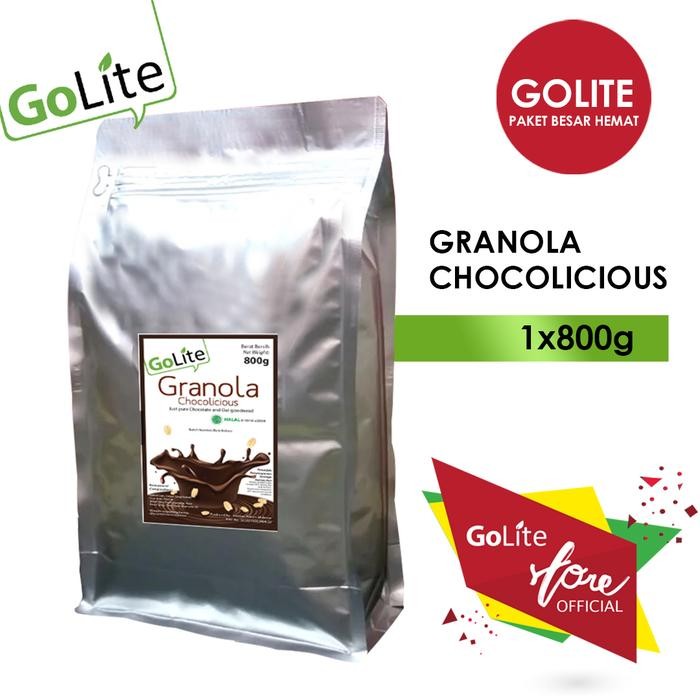 

Granola GoLite Chocolicious 800g Oats sereal Oatmeal