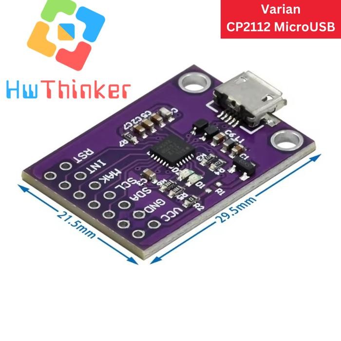 RJ99 CP2112 debug board USB to I2C communication module - CP2112 MicroUSB NEW....