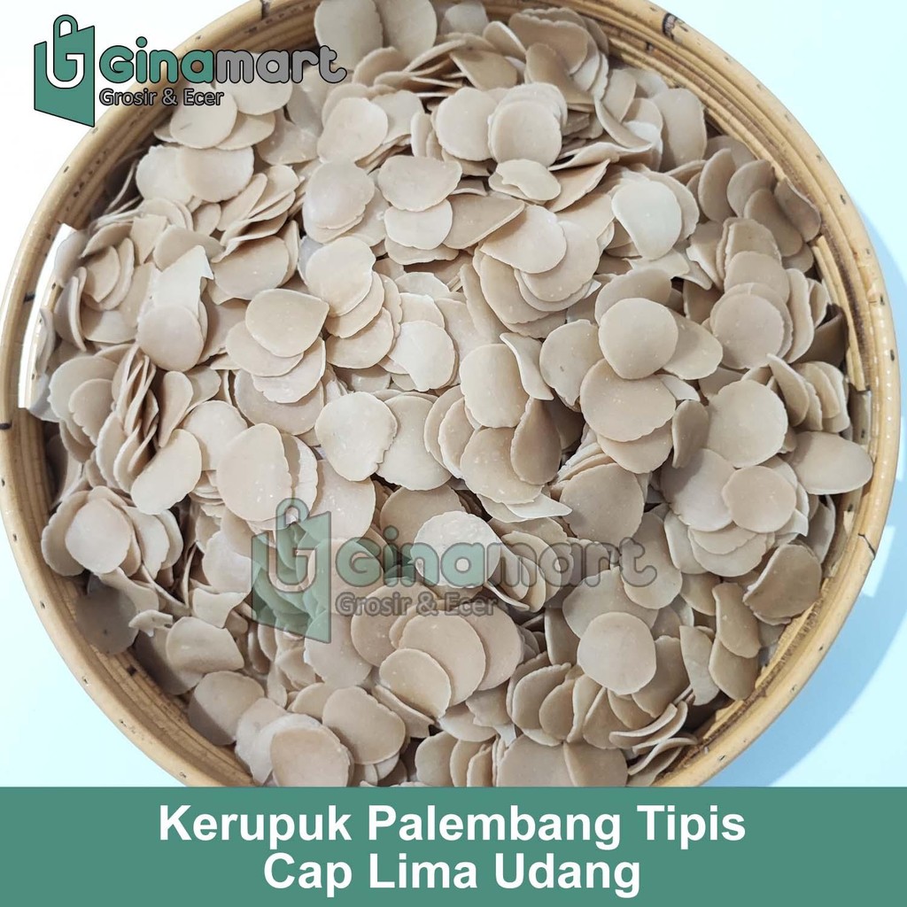 

Kerupuk Palembang Tipis Mentah Enak dan Gurih Renyah - Repack 500 gram