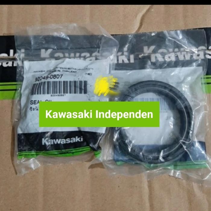 Termurah Seal oil Sil Shock Depan Ninja 250 Fi New 2018 ORIGINAL - 2 Pcs