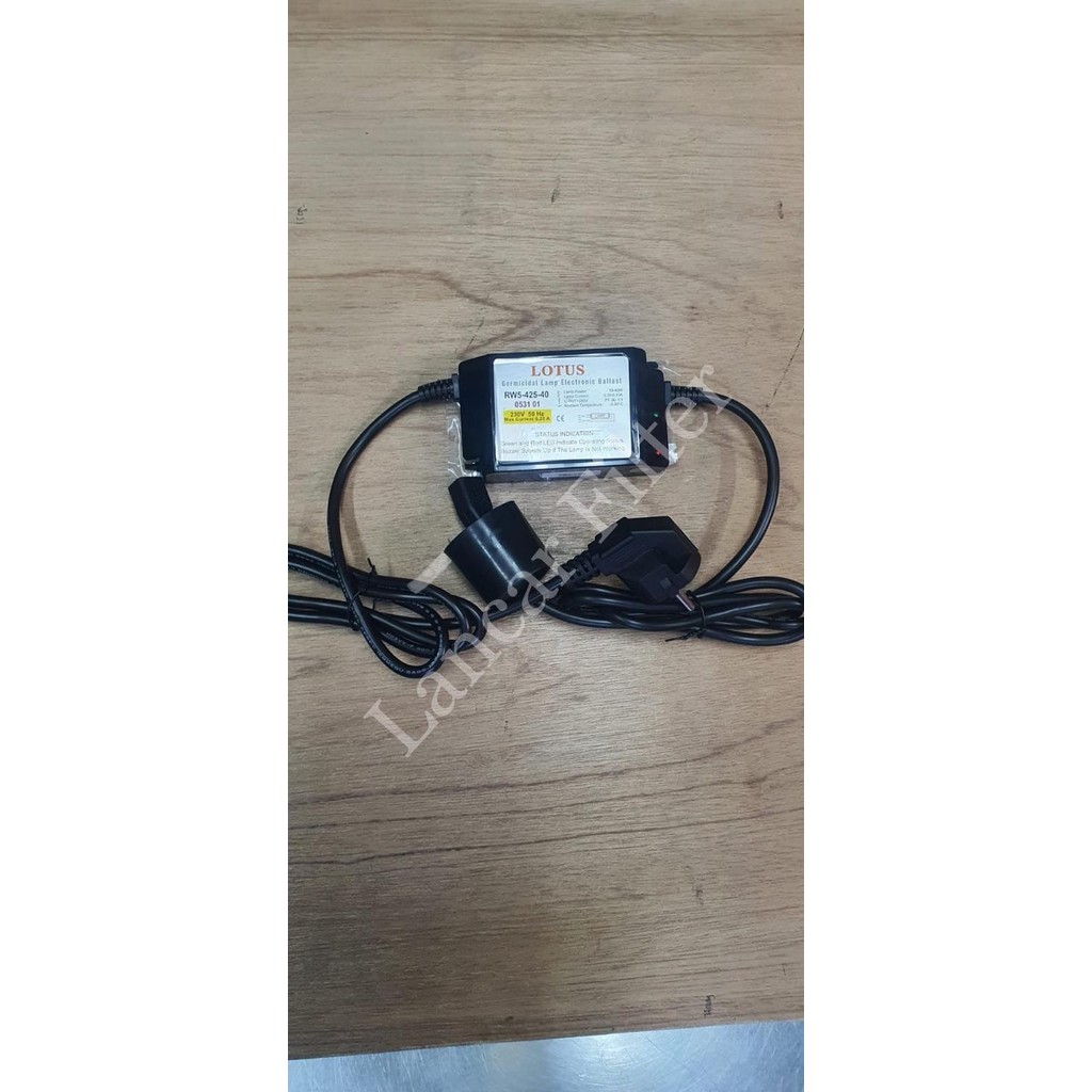Ballast Adaptor Lampu UV Lotus Kaki 4 - Ballast UV Lotus
