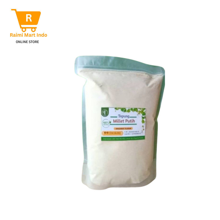 

Tepung Millet Merah / Tepung Milet 100% Natural 1kg