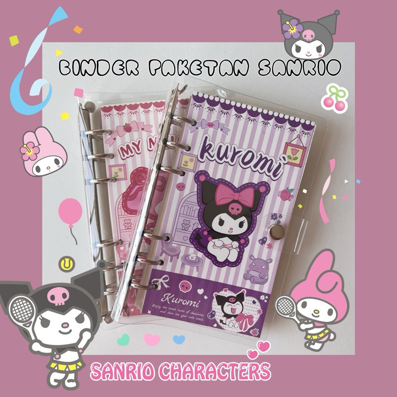 

Binder Paket Sanrio A6 6 Ring [BUJOYUK]
