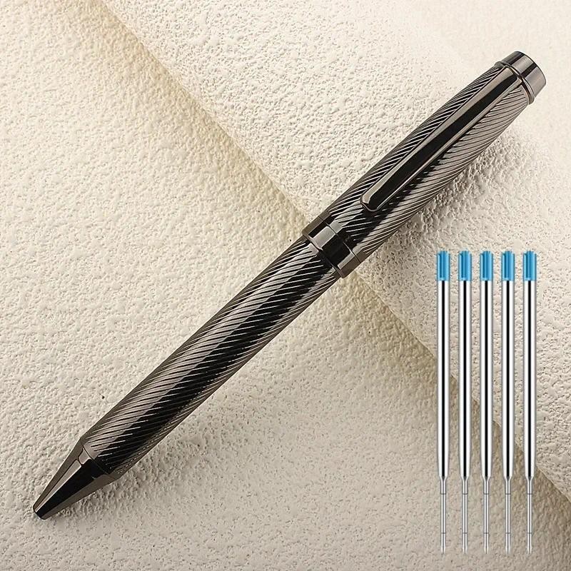 

New 702 Luxury Metal Ballpoint Pen High Quality Metal Inking Pens for Office School Supplies Stationary Pens for Writing