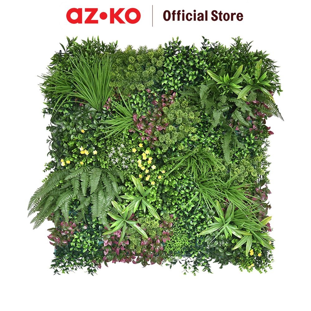 AZKO Forhom 100X100 cm Rumput Dinding Artifisial Wonderland Tumbuhan Buatan Artificial Wall Grass Ta