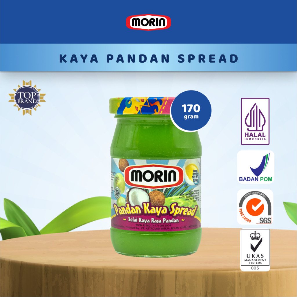 

Terlaris Morin Selai Pandan Kaya 170 Gr