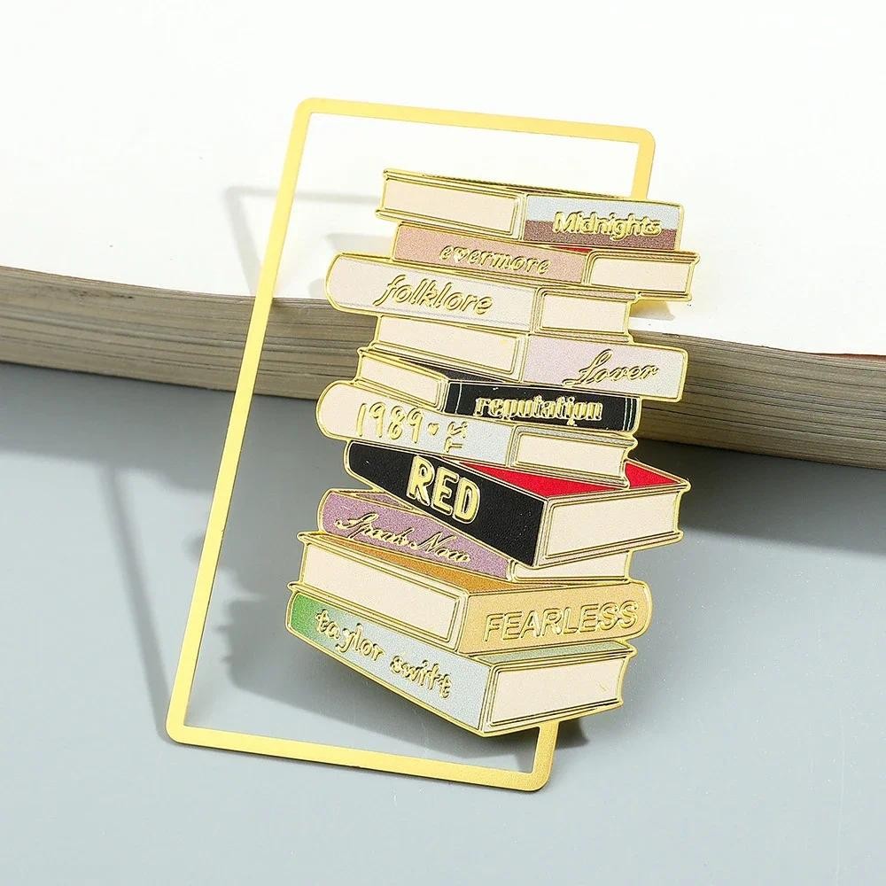 

Metal Bookmark Reading Bookmarks Clip Gift Stationery School Office Supplies