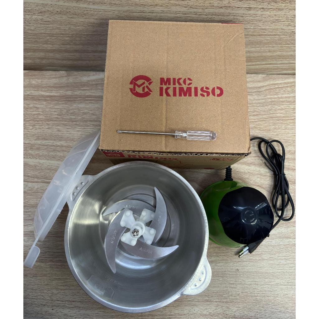 JAMIN MURAH BLENDER CHOPPER MKC KIMISO STAINLESS BP 128 MULTIFUNGSI 2L MEAT GRINDER(BISA LANGSUNG OR