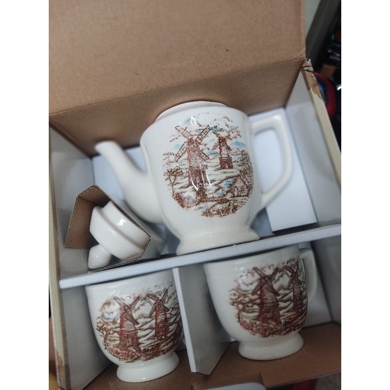 CANGKIR SET TEKO CANSET KOPITIAM NAKATO