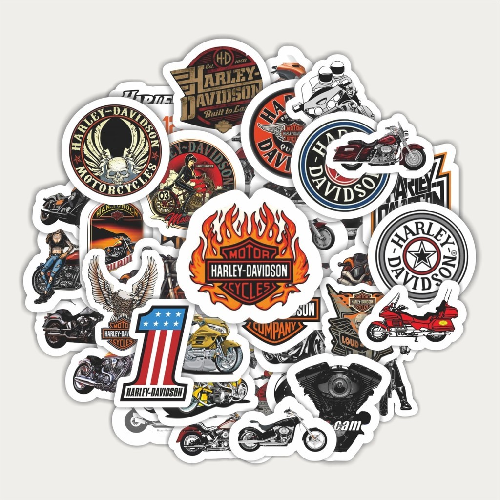 

Sticker Pack Stiker Motor Harley Davidson | Sticker TUMBLR | Stiker LAPTOP KOPER HELM