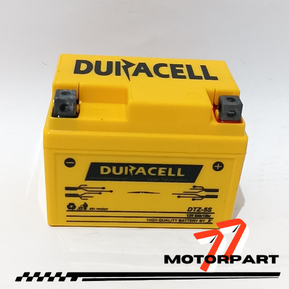 AKI KERING KARISMA DTZ5S ACCU BATERAI MOTOR FULL KERING DRCELL