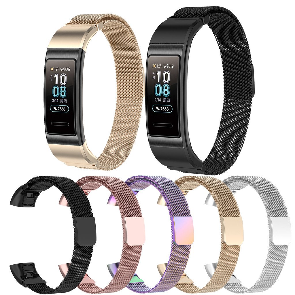 Metal Strap for Huawei band 3/ 3 pro Smart Watch Stainless Steel Bracelets for Huawei Band 4 Pro Mag