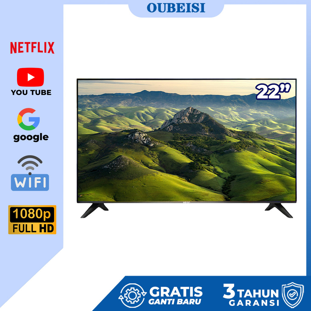OUBEISI TV LED TV Digital/smart 19/21/22 Inch Full HD TV LED