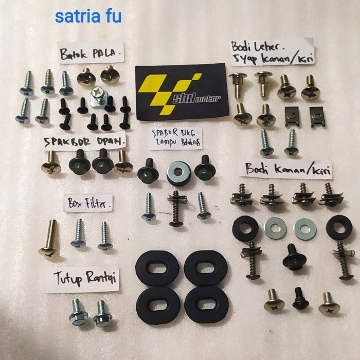 baut full body satria fu/baut lengkap bodi satria f