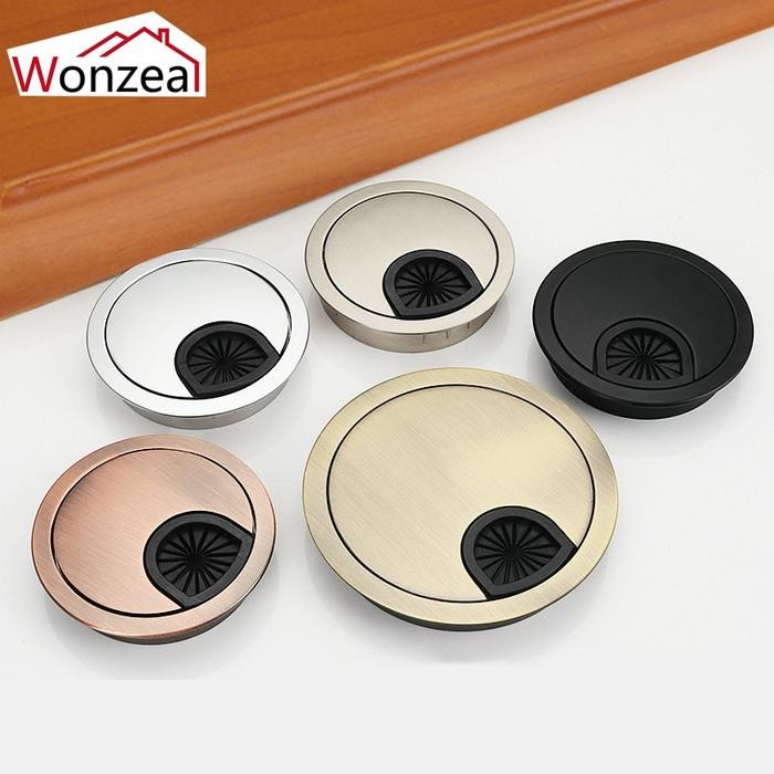 

Wonzeal Zinc Alloy Round Table Wire Hole Covers Outlet Port FaTHOR