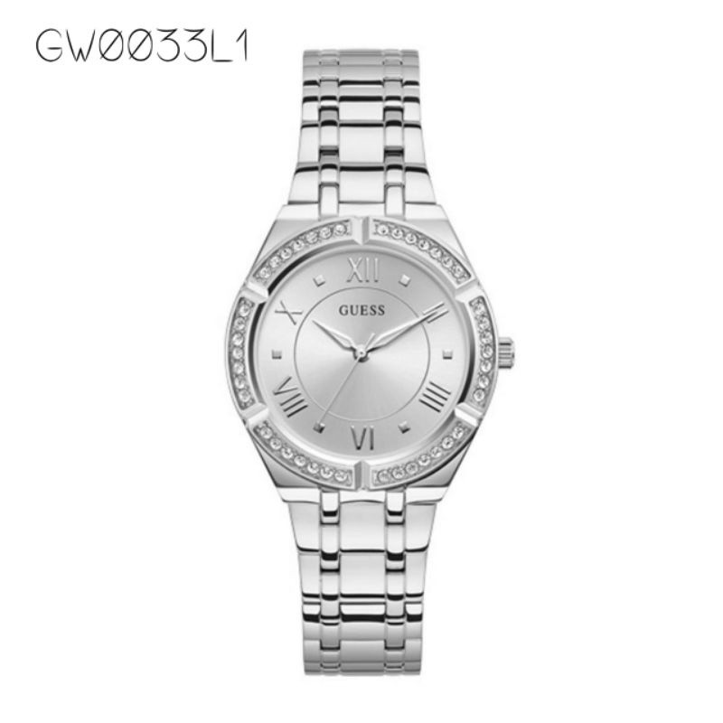 Jam Tangan Wanita chronograph desain GW0033L1, GW0033L2, GW0033L3, GW0033L4 Stainless look like gues