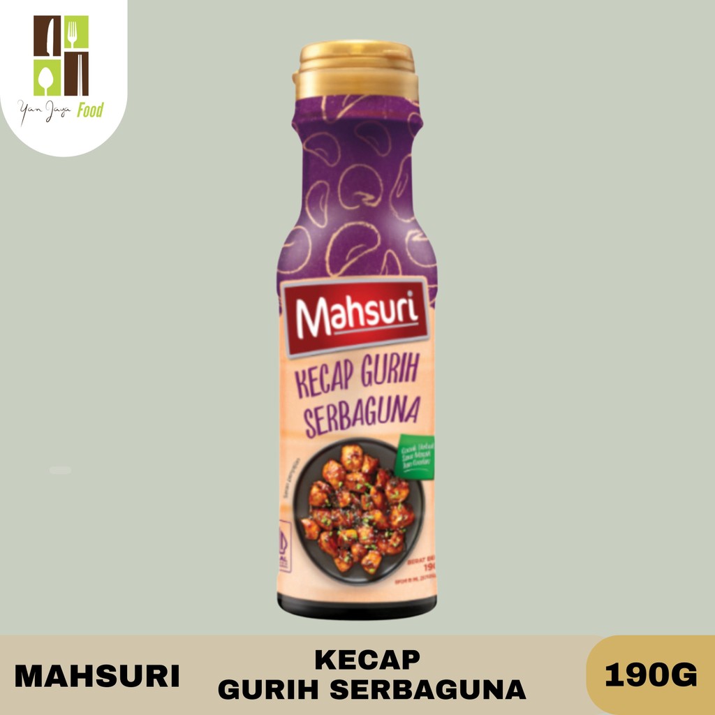 

Mahsuri Kecap Gurih Serbaguna 190GR / Kecap Gurih / LKK / Kecap Gurih Serbaguna