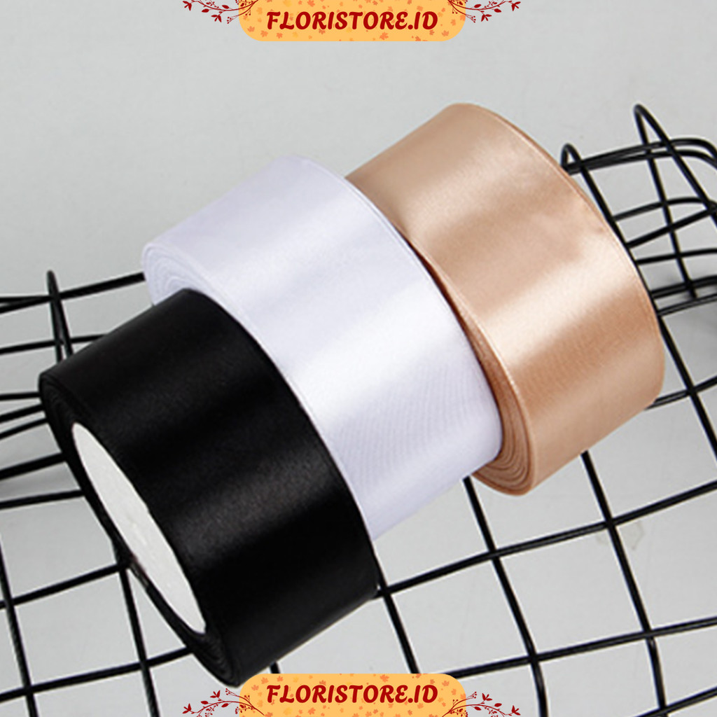 

IMPORT SATIN RIBBON 2.5 CM / PITA SATIN / PITA KADO / FLORIST SUPPLY