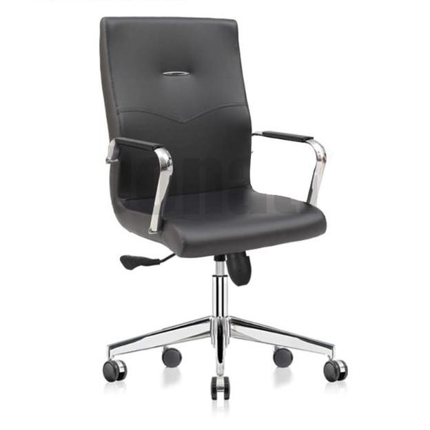 Dekoruma DONATI Kursi Kantor Manager Ergonomis / Kursi Kerja Faux Leather Empuk Nyaman / Office Chai