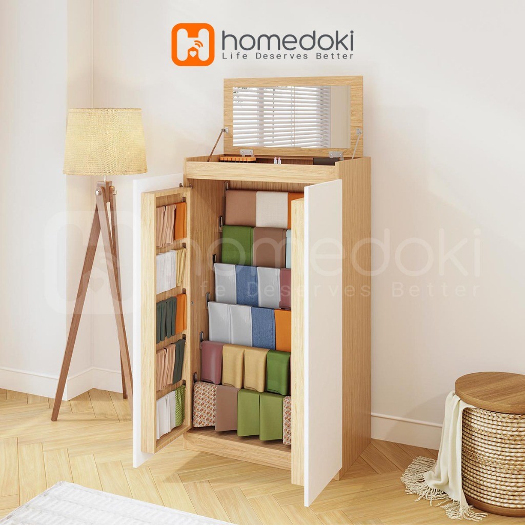 Homedoki Rak Jilbab/Rak Hijab/Lemari Hijab/Lemari Jilbab