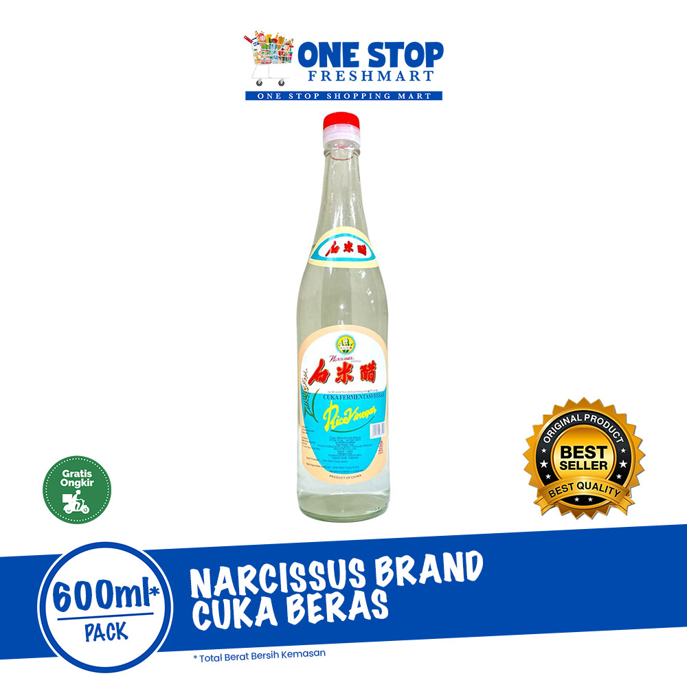 

NARCISSUS BRAND CUKA BERAS 600ML