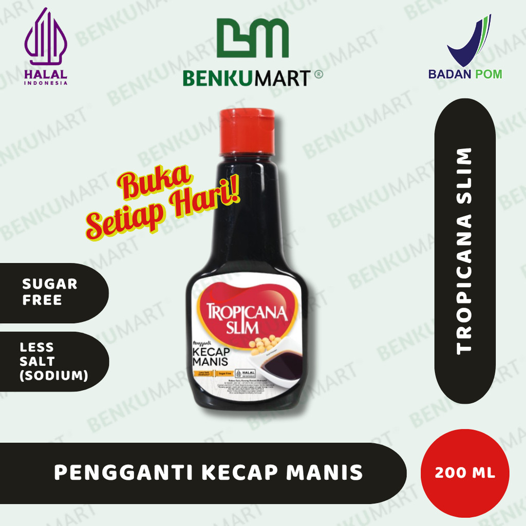 

Tropicana Slim Kecap Manis (200 ml) - Bantu Dukung Hidup Sehat