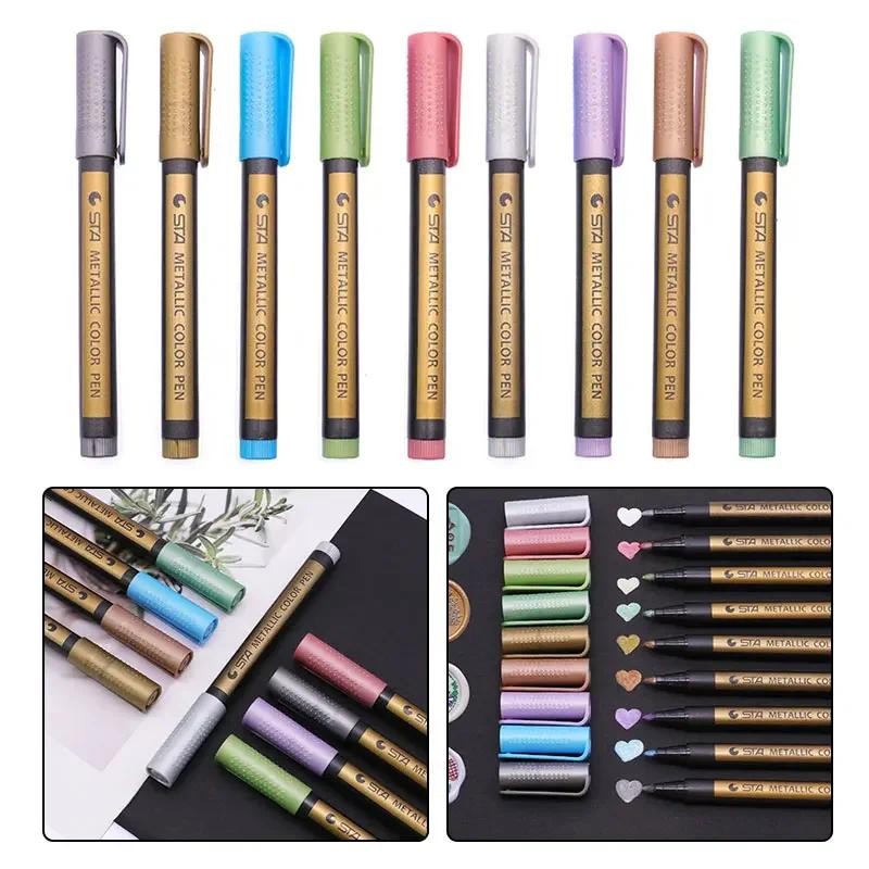 

Sealing Wax Stamp Mark Pen DIY Art Decor Fire Paint Seal Special Graffiti Waxing Color Markers Tracing Line Pens Handcraft Tools