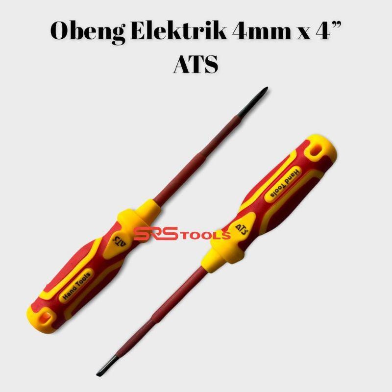 ATS Obeng Elektrik 4 Inch + - Obeng Listrik 4" Plus Minus Electric Screwdriver