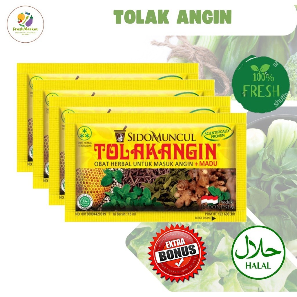 

Tolak Angin Sachet Sidomuncul Per 15 Ml Sayurinstant