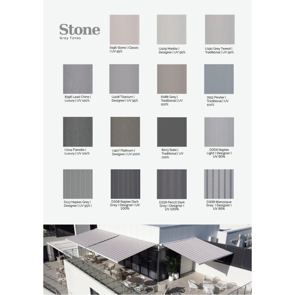 Kain Bahan Canopy Awning DICKSON Fabric