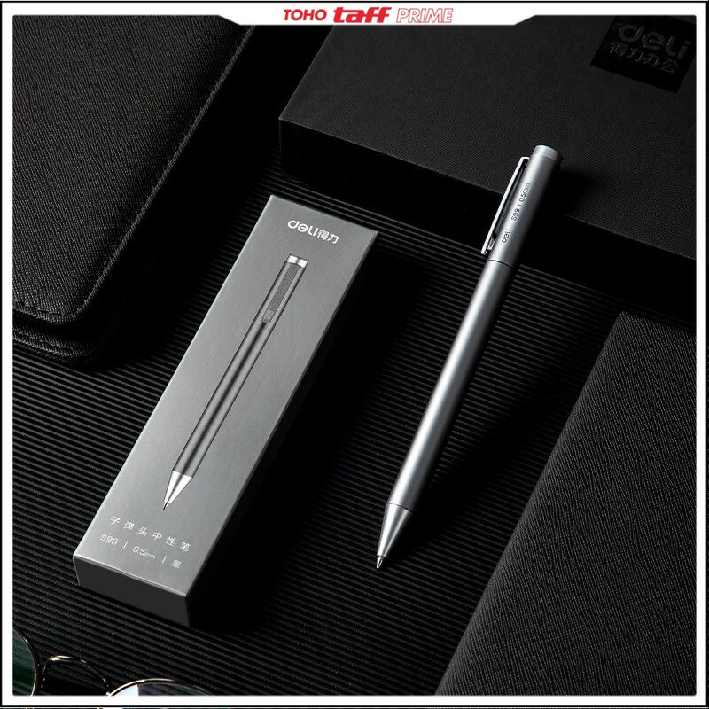 

Deli Pulpen Gel Tanda Tangan Metal Roller Ballpoint 0.5mm 1 PCS - S99