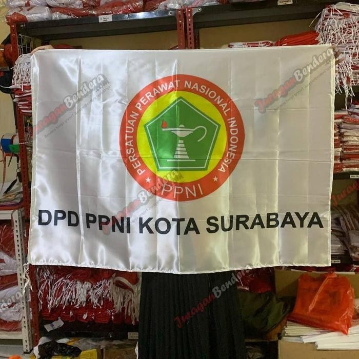 Bendera Custom Perusahaan atau Komunitas 100x150cm - Bendera Saja