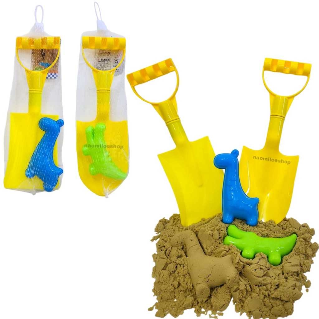 Mainan SEKOP DAN CETAKAN 2in1 MAINAN SEKOP PASIR Mainan pantai mainan edukasi anak mainan cetakan pa
